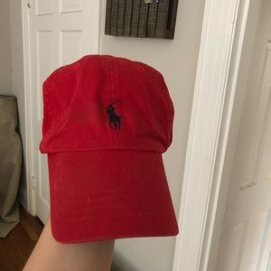 Red Polo Hat